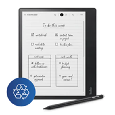 Kobo Elipsa 2E - eBook-Reader - 32 GB - 26.2 cm (10.3") E Ink Carta 1200 (1404 x 1872) - Touchscreen - Bluetooth, Wi-Fi 5
