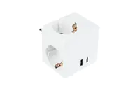 Good Connections SW01-W - Indoor - Type E/F - CEE - Gerade - Weiß - Universal