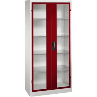 C+P Werkzeugschrank 8920055S10010 Fenstertür 1950x930x400mm lgr/rrt