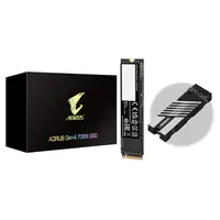AORUS Gen4 7300 - SSD - verschl?sselt - 2 TB - intern - M.2 2280 - PCIe 4.0 x4 (NVMe) - 256-Bit-AES