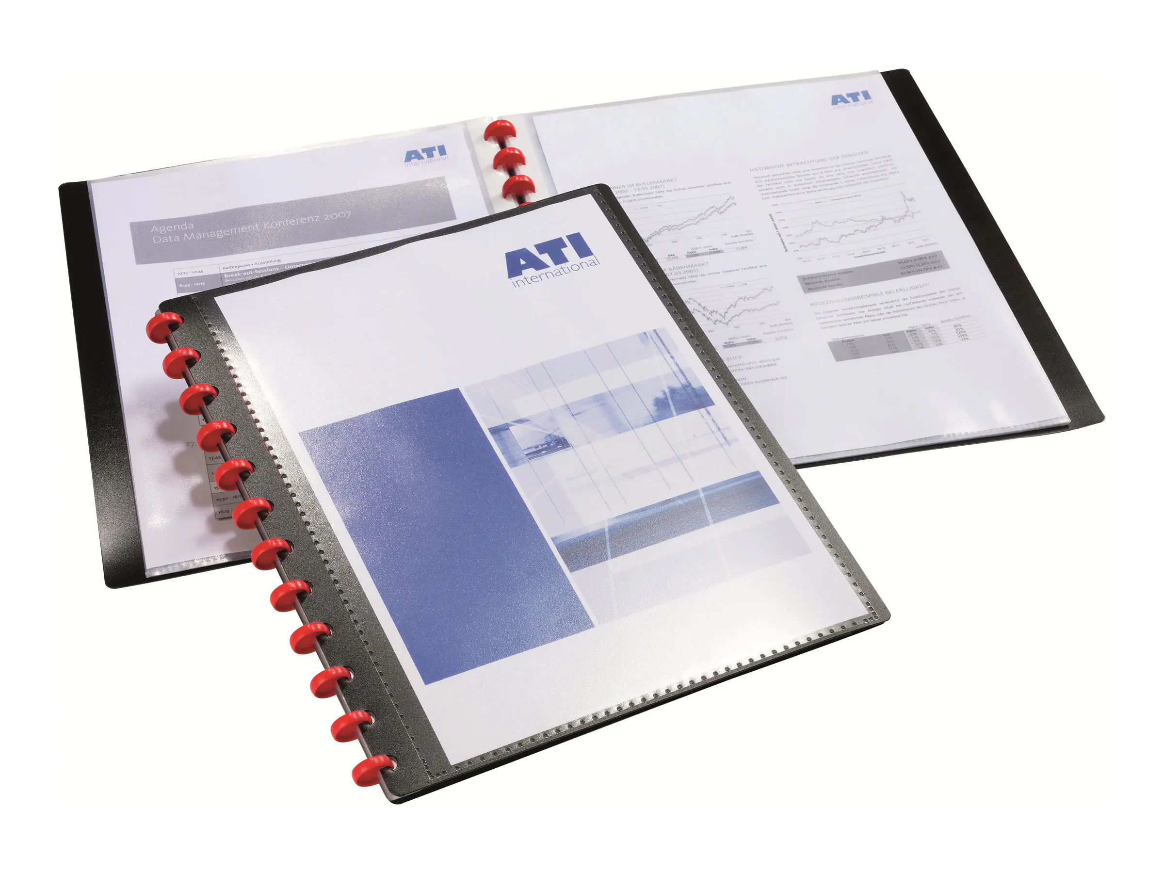 Durable DURALOOK EASY PLUS - Nachfüllbare Ringmappe - 20 Fächer - für A4 (210 x 297 mm) 242701