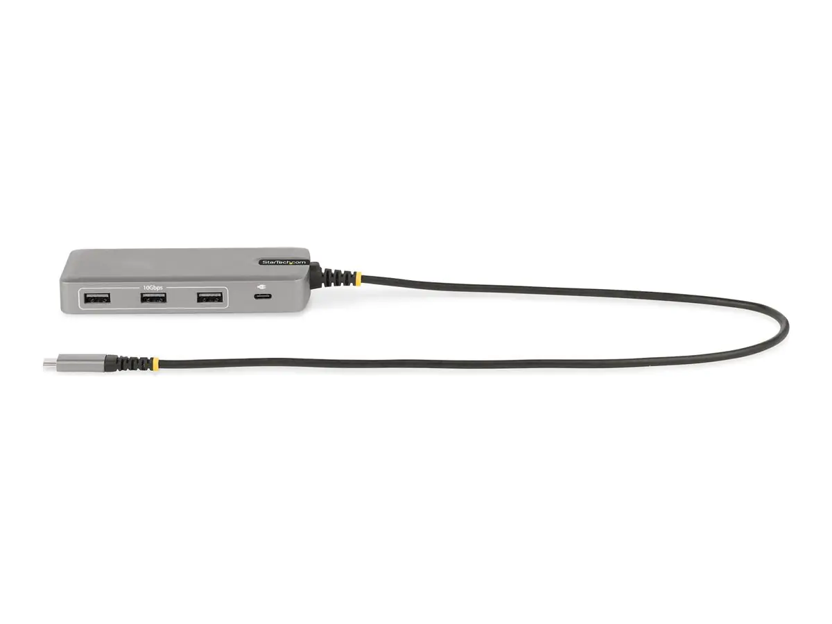 StarTech.com USB-C Triple-Monitor Multiport Adapter, Dual 4K 60Hz + 4k 30Hz HDMI & DisplayPort