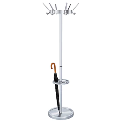 Kerkmann Garderobenständer Public 6796 50x180x50cm Stahl silber Kerkmann Garderobenständer Public 6796 50x180x50cm Stahl silber