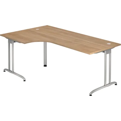 Hammerbacher Schreibtisch VBS82/N 200x120cm nussbaum Hammerbacher Schreibtisch VBS82/N 200x120cm nussbaum