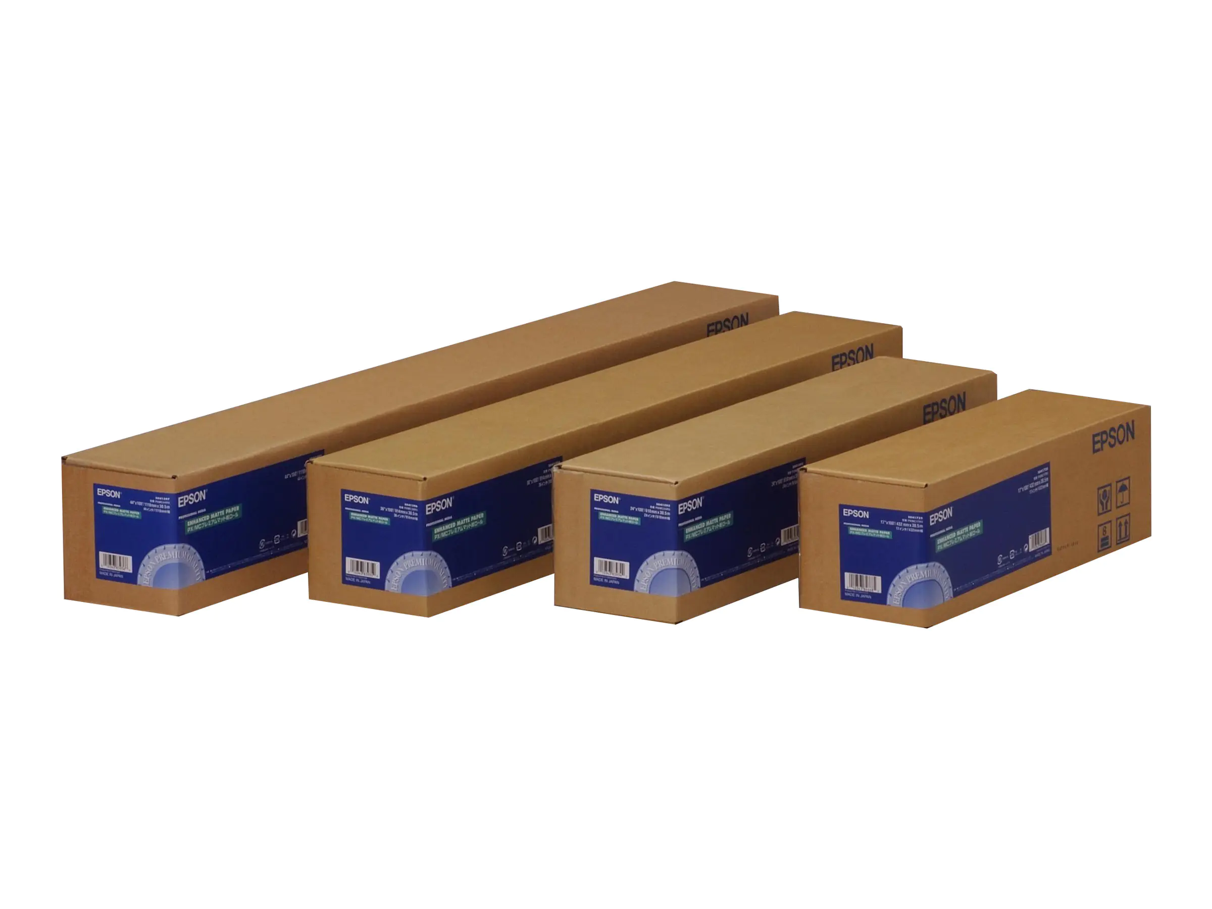 Epson LFP-Papier C13S041597 44" (1.118 mm) 30,5 m 190 g/m² für Tintenstrahldrucker matt 1 Rolle Epson LFP-Papier C13S041597 44" (1.118 mm) 30,5 m 190 g/m² für Tintenstrahldrucker matt 1 Rolle