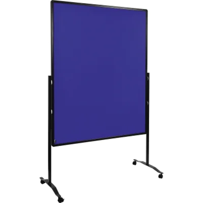 LEGAMASTER PREMIUM PLUS Moderationswand 150x120cm navy blue, Blau, Navy, Aluminium, Schwarz, 1200 mm, 1500 mm, 1500 mm 7-204410