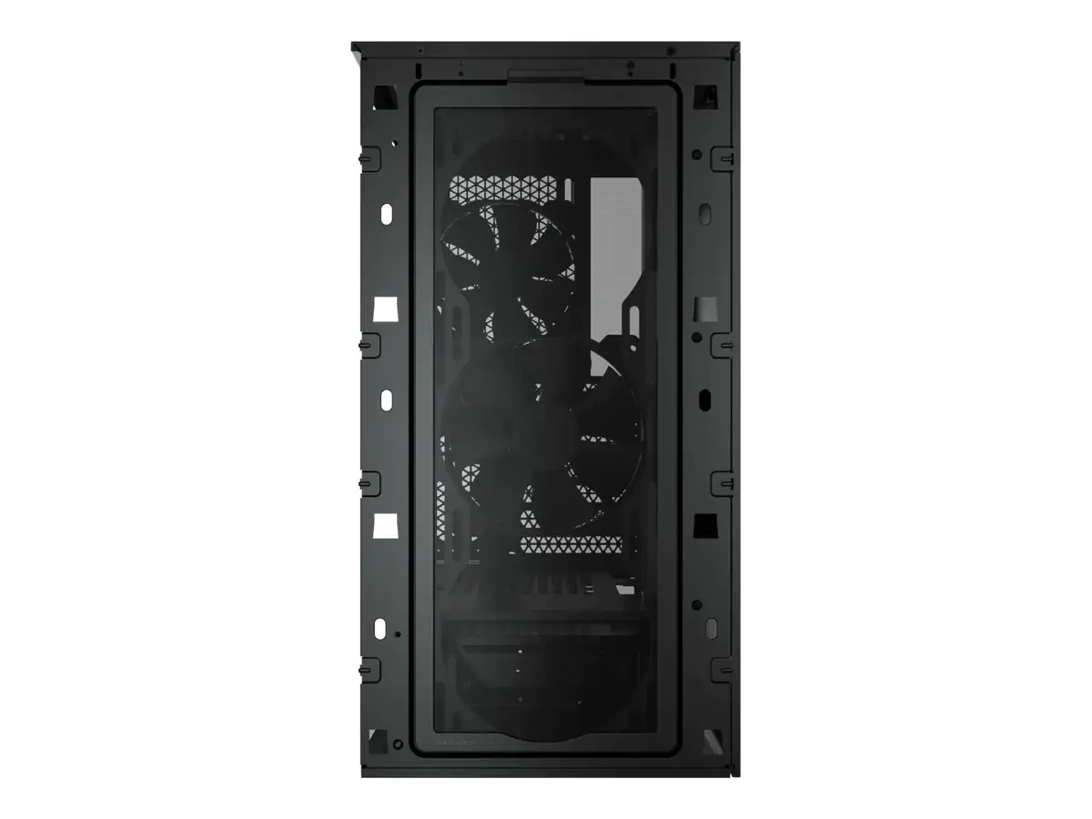 CORSAIR 4000D AIRFLOW - Tower - ATX - Seitenteil mit Fenster (gehärtetes Glas) - keine Spannungsversorgung (ATX) - Schwarz - USB/Audio