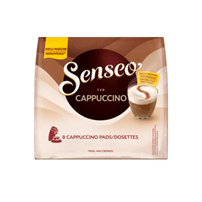 Senseo® Kaffeepad Typ Cappuccino 8 x 11,5 g/Pack.