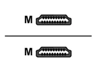Helos - HDMI-Kabel - HDMI männlich zu HDMI männlich - 1 m - Schwarz - 4K Unterstützung, Dolby DTS-HD Master Audio-Unterstützung, Dolby TrueHD-Unterstützung