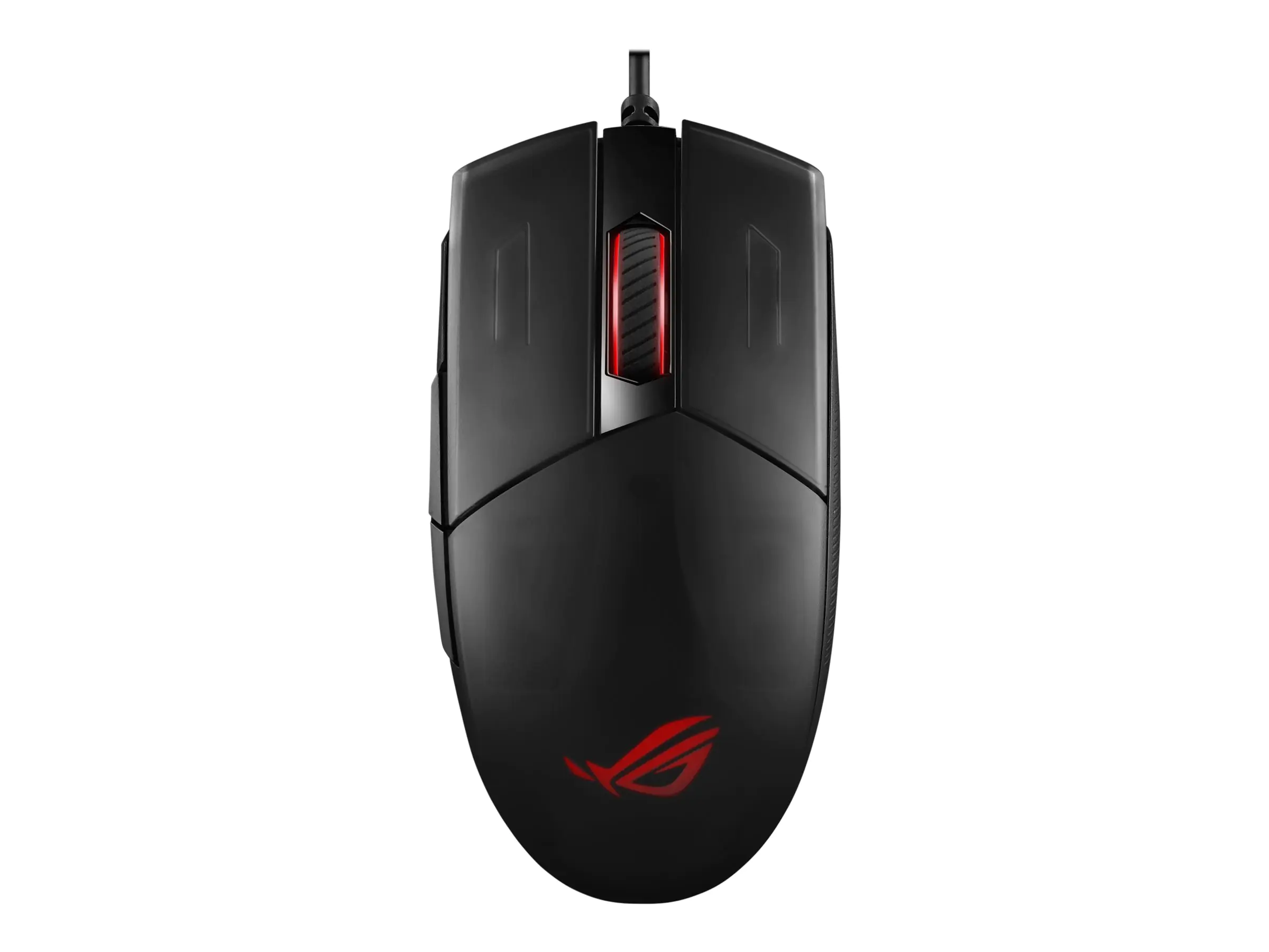 ASUS ROG Strix Impact II - Maus - rechts- und linkshändig - optisch - 5 Tasten - kabelgebunden - USB - Schwarz - für ROG Strix G15; G17; ROG Zephyrus G14; M15; S15; S17; TUF Gaming F17; FX505; TUF505