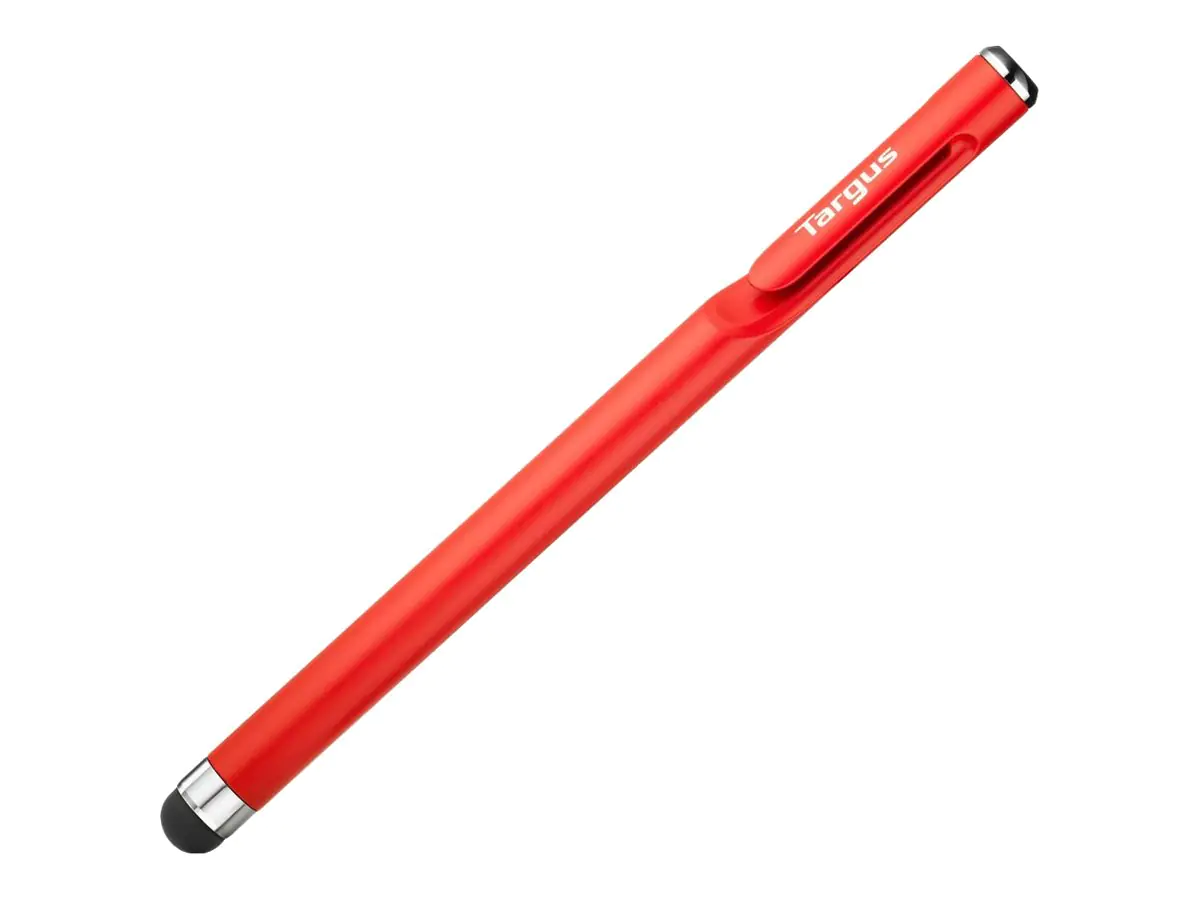 Targus - Stylus für Handy, Tablet - antimikrobiell, glatt - Rot