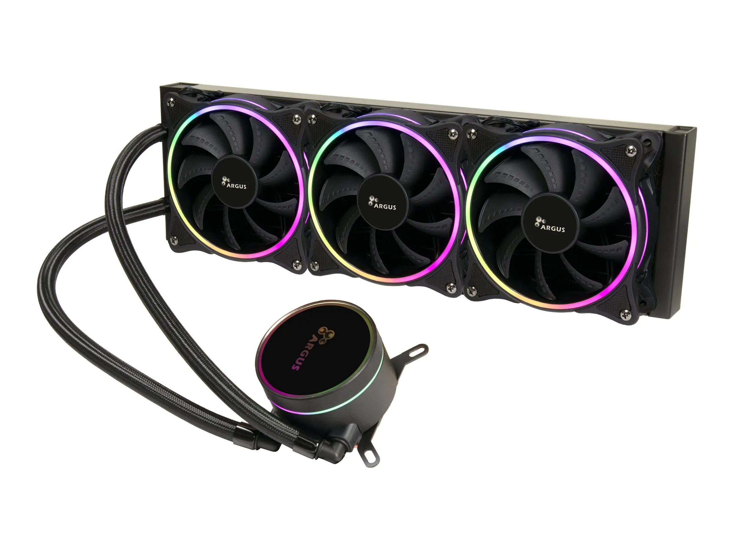 Inter-Tech CPU-Wasserkühlung Argus Iceman LC-360 RGB
