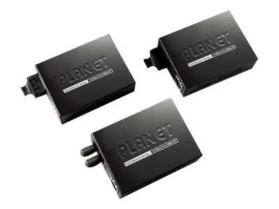 PLANET FT-802S50 - Medienkonverter - 100Mb LAN - 10Base-T, 100Base-FX, 100Base-TX - RJ-45 / SC Single-Modus - bis zu 50 km - 1310 nm