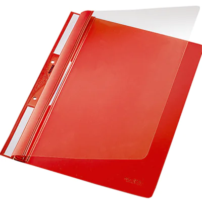 Leitz Einhakhefter 41900025 DIN A4 kfm. Heftung PVC rot Leitz Einhakhefter 41900025 DIN A4 kfm. Heftung PVC rot