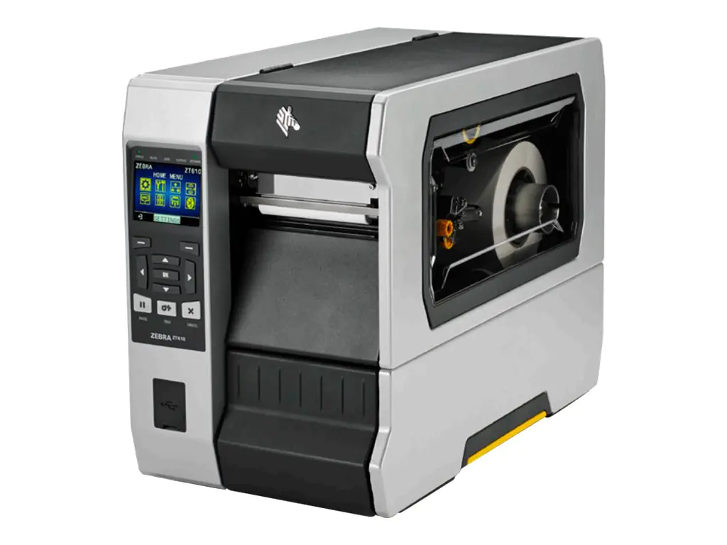 Zebra ZT610 - Etikettendrucker - Thermodirekt / Thermotransfer - Rolle (11,4 cm) - 203 dpi - bis zu 356 mm/Sek. - USB 2.0, seriell, Gigabit LAN, USB-Host, Bluetooth 4.0