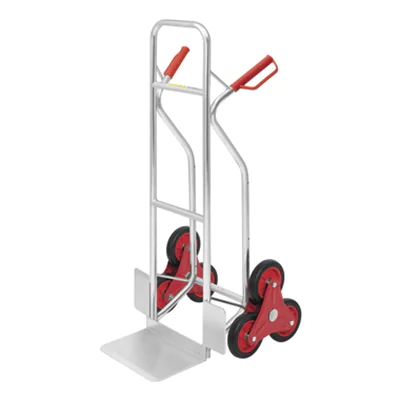 pro-bau-tec Sackkarre Treppensteiger 50 x 118 x 58 cm (B x H x L) 150kg Aluminium silber
