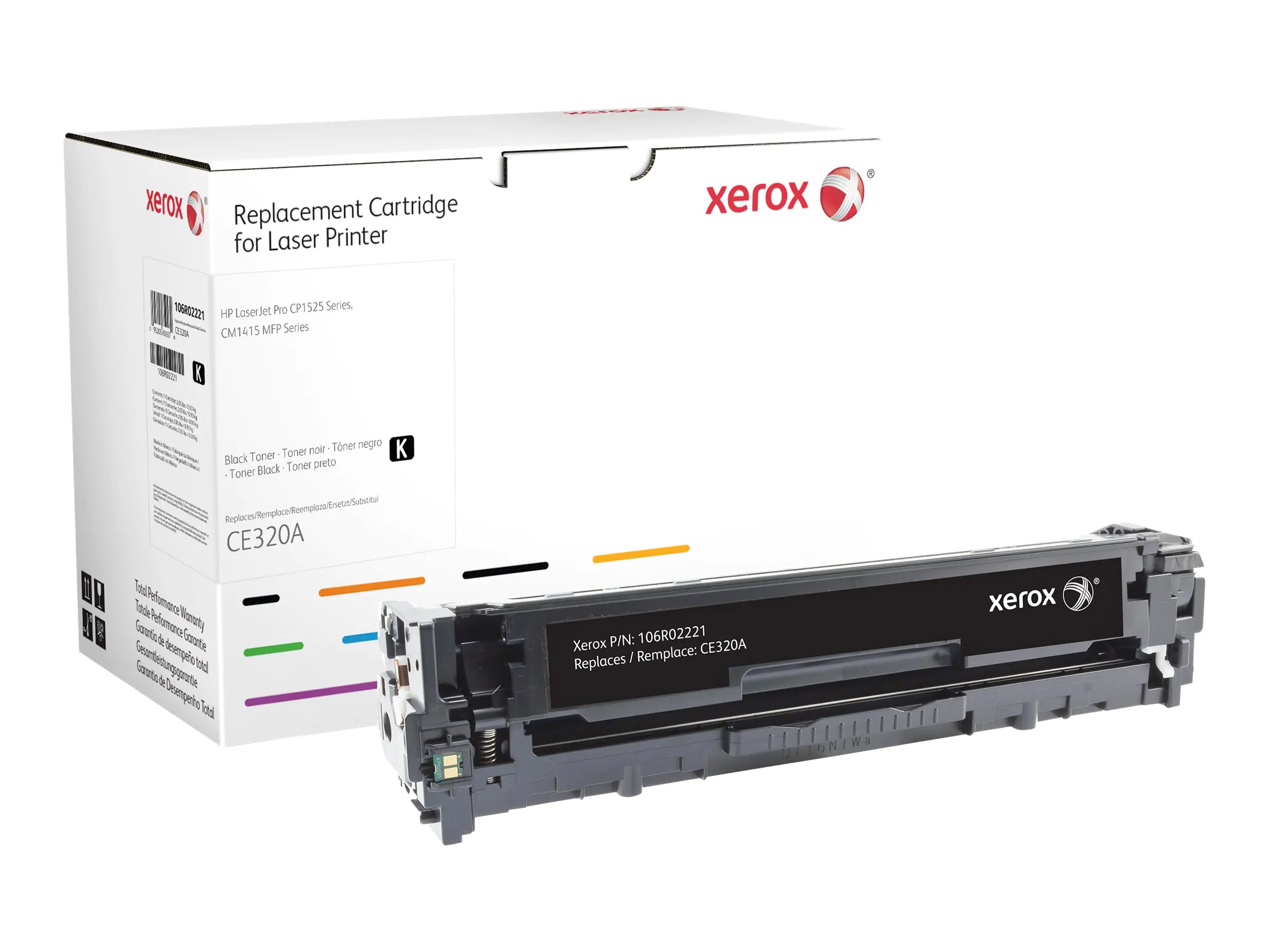 Xerox - Schwarz - kompatibel - Tonerpatrone (Alternative zu: HP 128A) - für HP Color LaserJet Pro CP1525n, CP1525nw; LaserJet Pro CM1415fn, CM1415fnw Xerox - Schwarz - kompatibel - Tonerpatrone (Alternative zu: HP 128A) - für HP Color LaserJet Pro CP1525n, CP1525nw; LaserJet Pro CM1415fn, CM1415fnw
