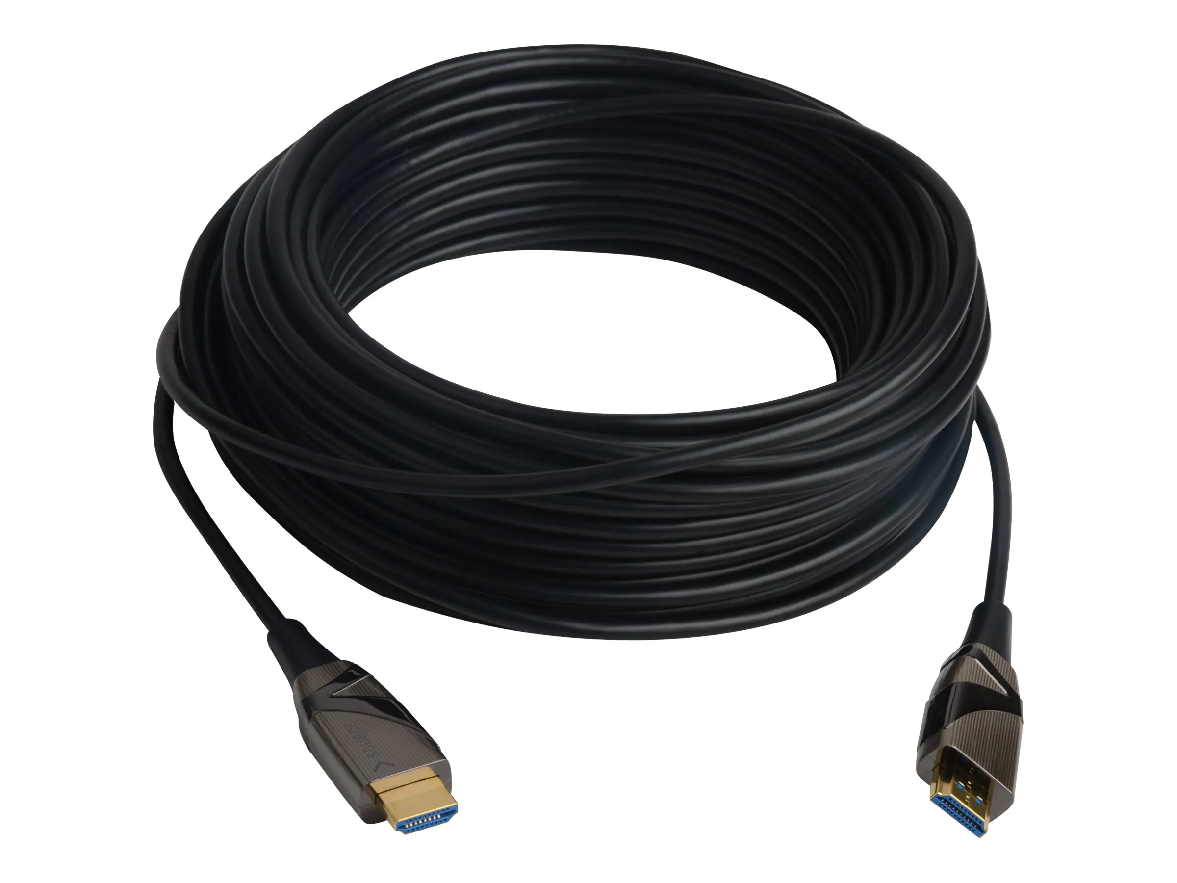 TECHly - HDMI-Kabel mit Ethernet - HDMI männlich zu HDMI männlich - 10 m - Schwarz