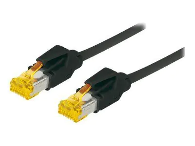 exertis Connect - Patch-Kabel - RJ-45 (M) zu RJ-45 (M) - 2 m - SFTP - CAT 6a - halogenfrei - Schwarz exertis Connect - Patch-Kabel - RJ-45 (M) zu RJ-45 (M) - 2 m - SFTP - CAT 6a - halogenfrei - Schwarz