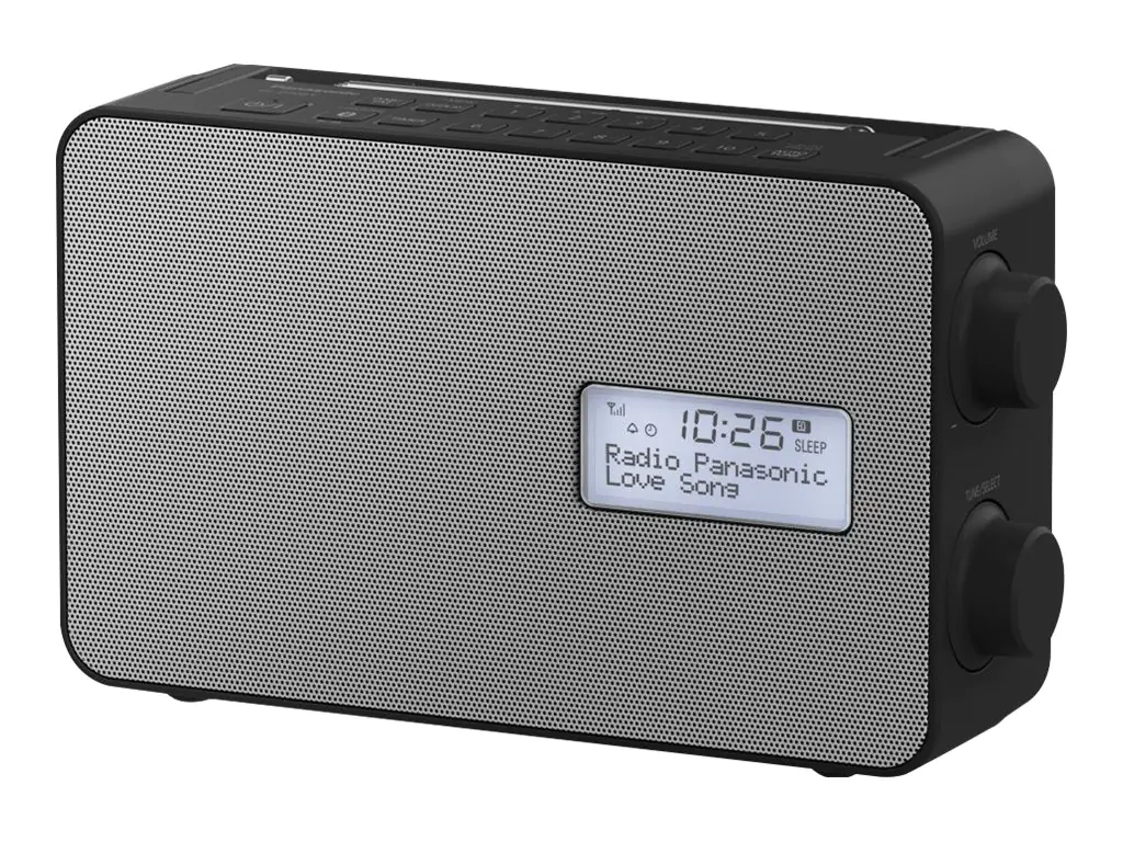 Panasonic-RF-D30BT - Tragbares DAB-Radio - 2 Watt - Schwarz