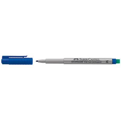 FABER-CASTELL Marker Multimark non-perm. M blau 10 Stk. 152651