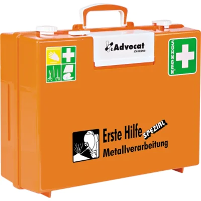SÖHNGEN Erste Hilfe Koffer Advocat 0367002 Metallverarb. DIN 13157
