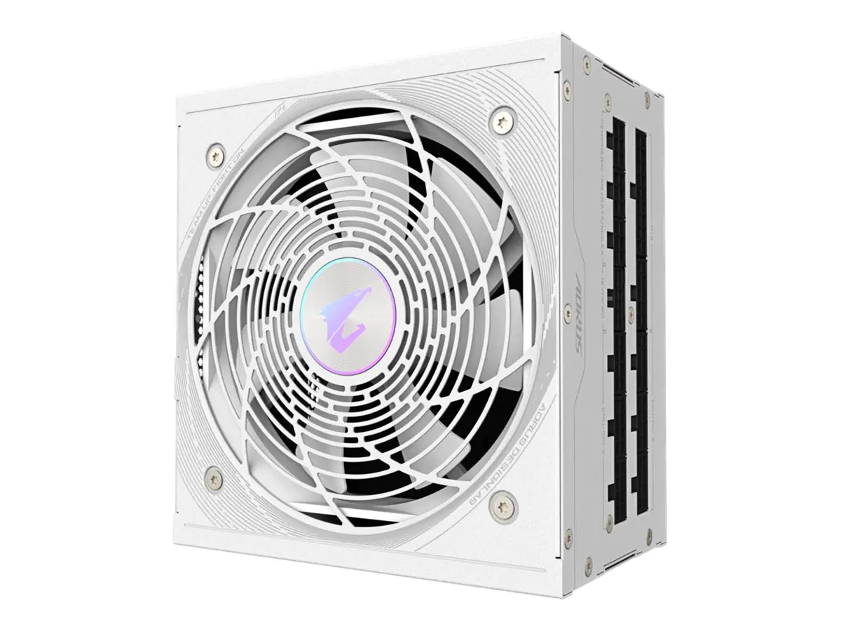 AORUS ELITE AE850PM PG5 ICE - Netzteil (intern) - ATX12V 3.0/ EPS12V - 80 PLUS Platinum - Wechselstrom 100-240 V - 850 Watt - aktive PFC