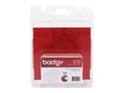 Badgy - Polyvinylchlorid (PVC) - 20 mil - weiß - 100 Karte(n) Karten - für Badgy 100, 200, 1st Generation