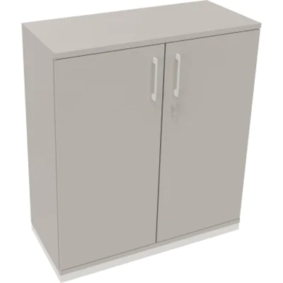 Flügeltürenschrank 3OH B1000xT442xH1133 ws/Lichtgrau Flügeltürenschrank 3OH B1000xT442xH1133 ws/Lichtgrau