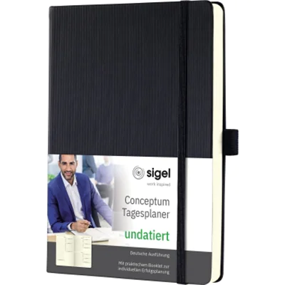 Sigel Conceptum, A5, 148 x 213 mm, 400 Blätter, 80 g/m², Deutsch, Hardcover CO705
