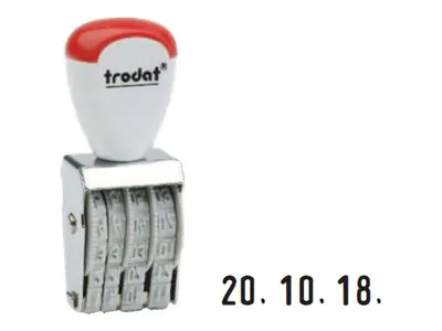 TRODAT Classic 1004 - Stempel - Datum - 3 mm
