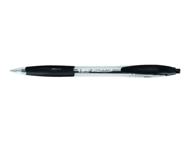 BIC® Kugelschreiber ATLANTIS® Classic 0,4mm schwarz dokumentenecht Farbe des Schaftes: transparent 36 St./Pack.