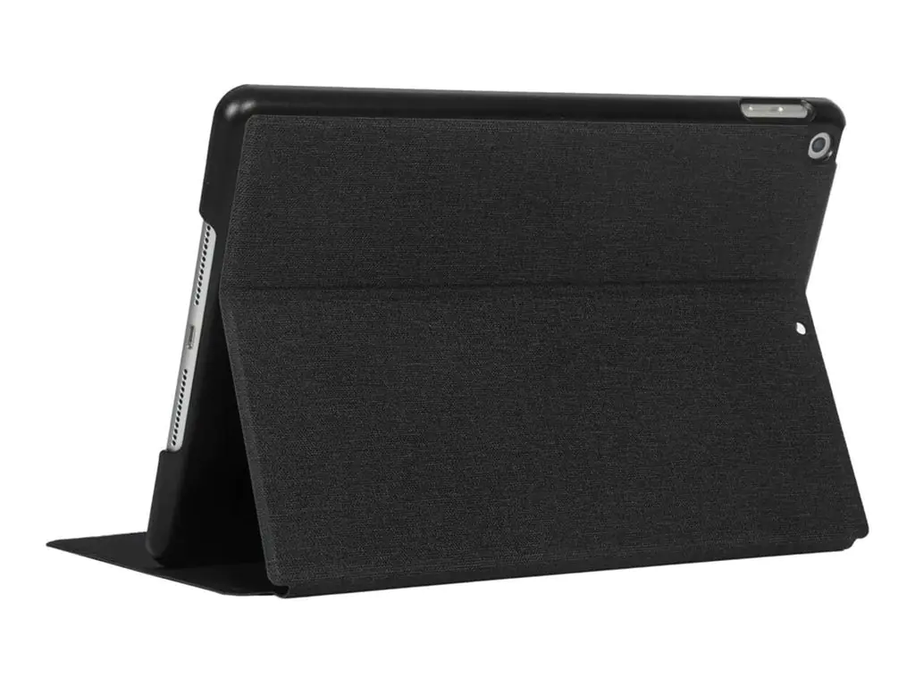 Targus Classic - Flip-Hülle für Tablet - Polycarbonat, Polyurethan - Schwarz - für Apple 10.2-inch iPad (7. Generation, 8. Generation, 9. Generation) THZ975GL