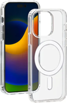 Bigben Interactive Hybrid Case mit MagSafe Handy-Cover für Apple iPhone 15 Pro Max