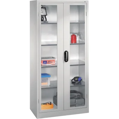 C+P Werkzeugschrank 8922055S10005 Fenstertür 1950x930x600mm lgr/lgr