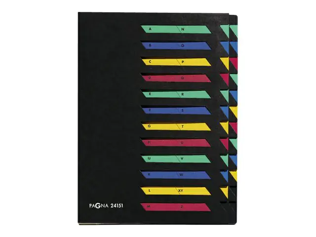 Pagna Gliederungsordner - 24 Fächer - 24 Teile 24151-04