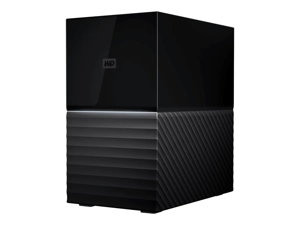 WD My Book Duo WDBFBE0200JBK - Festplatten-Array - 20 TB - 2 Schächte - HDD 10 TB x 2 - USB 3.1 (extern) WD My Book Duo WDBFBE0200JBK - Festplatten-Array - 20 TB - 2 Schächte - HDD 10 TB x 2 - USB 3.1 (extern)