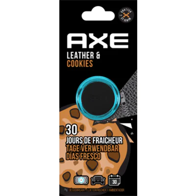 AXE Lufterfrischer Mini Vent Leather & Cookies AXE Lufterfrischer Mini Vent Leather & Cookies