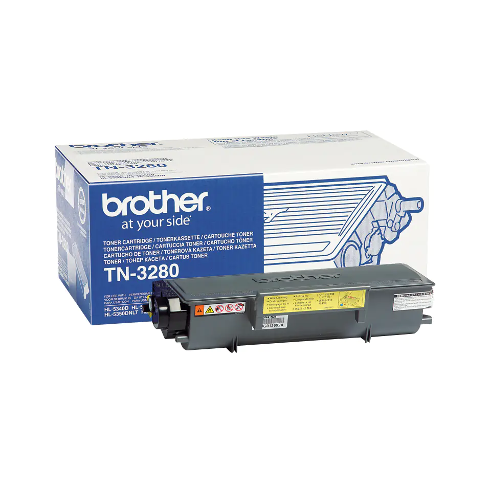 Brother TN3280 - Schwarz - Original - Tonerpatrone - für Brother DCP-8070, 8085, HL-5340, 5350, 5370, 5380, MFC-8370, 8380, 8880, 8890 Brother TN3280 - Schwarz - Original - Tonerpatrone - für Brother DCP-8070, 8085, HL-5340, 5350, 5370, 5380, MFC-8370, 8380, 8880, 8890