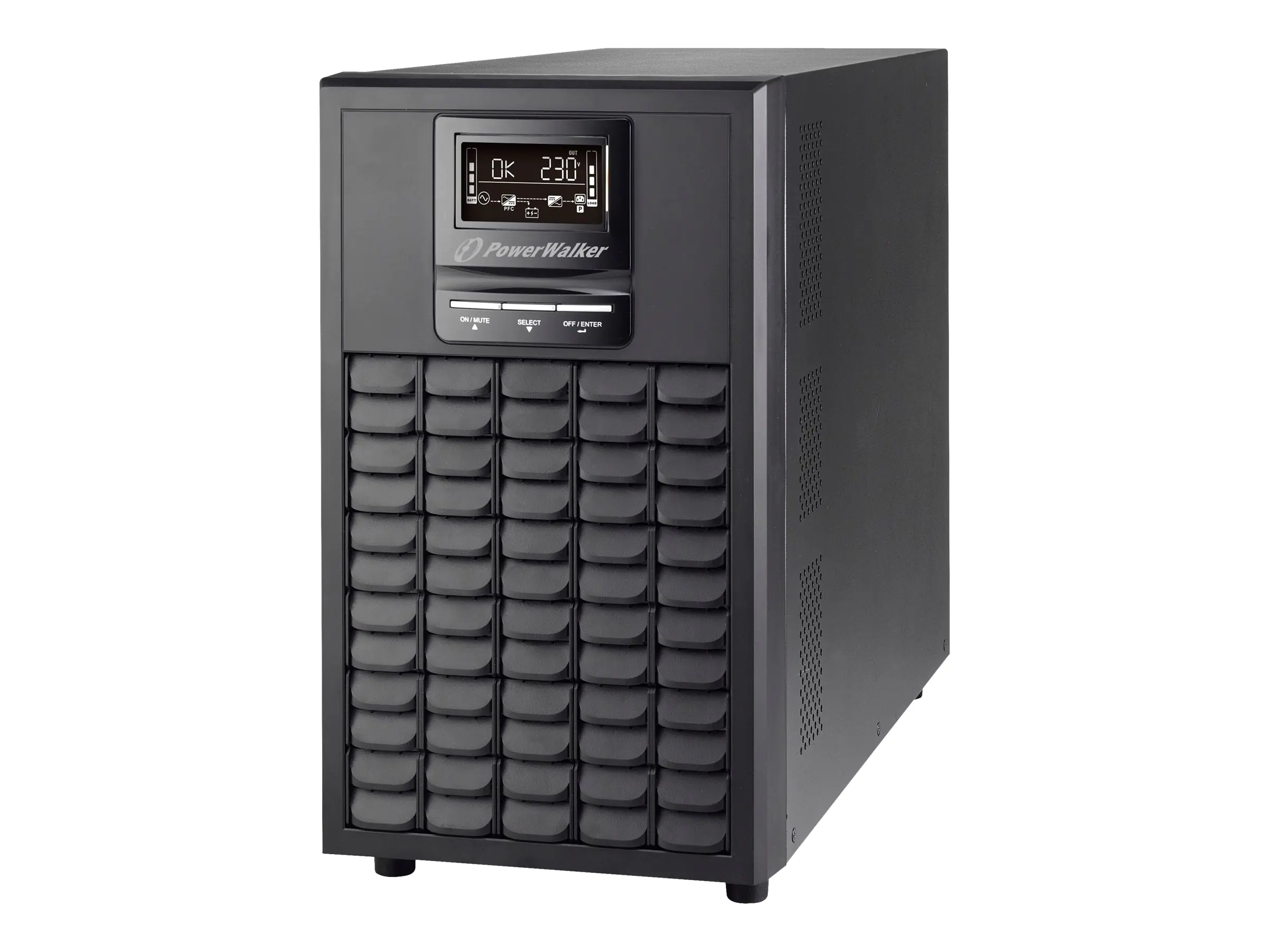 PowerWalker VFI 3000 CG PF1 - USV - 3000 Watt - 3000 VA 9 Ah - RS-232, USB - Ausgangsanschlüsse: 9