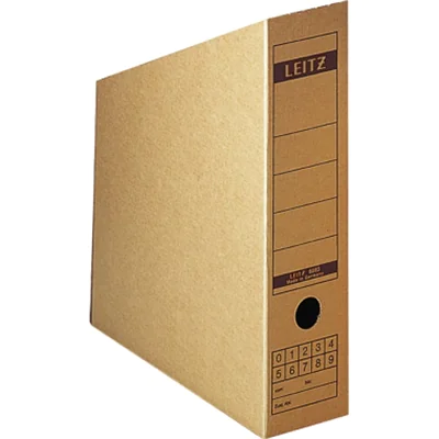 Leitz Stehsammler 60830000 DIN A4 max. 77mm Pappe natronbraun Leitz Stehsammler 60830000 DIN A4 max. 77mm Pappe natronbraun