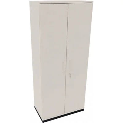 Flügeltürenschrank 5OH B800xT442xH1869 an/Weiß