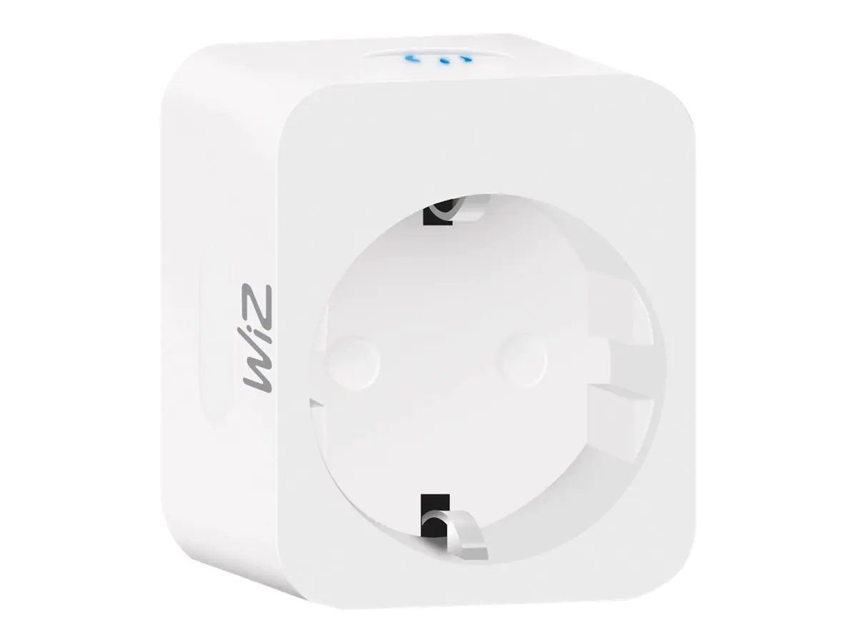 WiZ Smart Plug - Smart-Stecker - kabellos - Bluetooth, Wi-Fi - 2400 - 2483.5 Mhz - weiß
