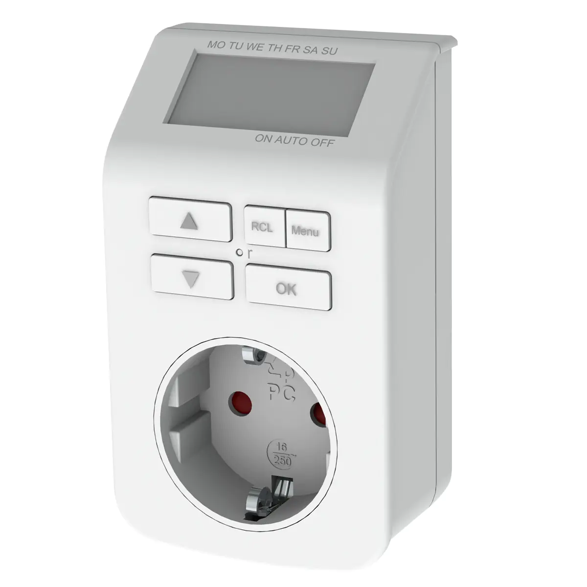 Bachmann Digital timer switch - Automatischer Netzschalter - Wechselstrom 230 V - 3680 Watt Bachmann Digital timer switch - Automatischer Netzschalter - Wechselstrom 230 V - 3680 Watt