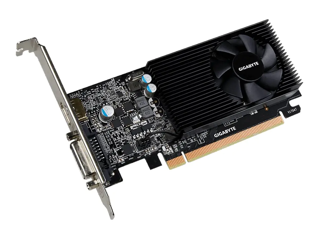 Gigabyte GV-N1030D5-2GL - Grafikkarten - GF GT 1030 - 2 GB GDDR5 - PCIe 3.0 Low-Profile - DVI, HDMI