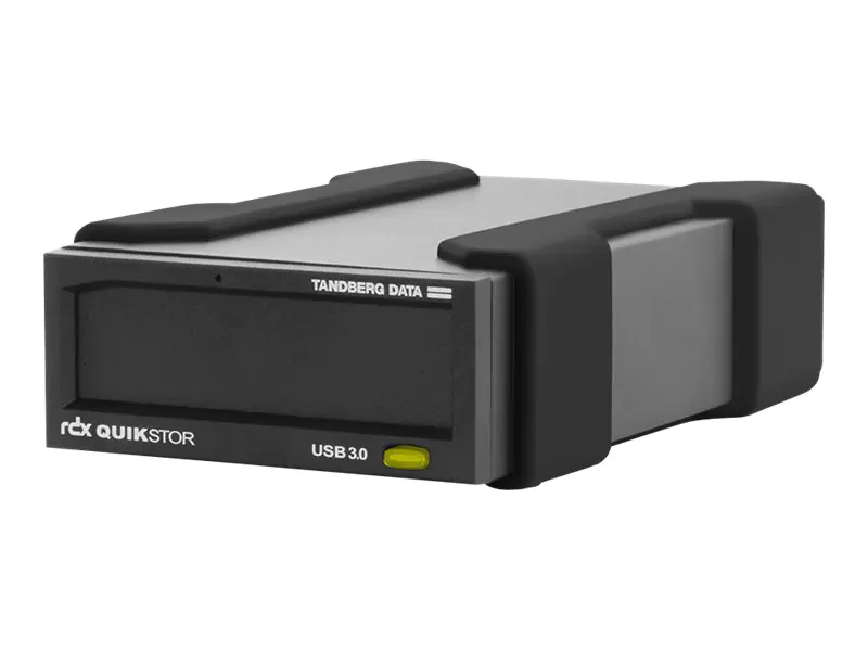 Overland-Tandberg RDX QuikStor - Laufwerk - RDX Kartusche - SuperSpeed USB 3.0 - extern - Schwarz