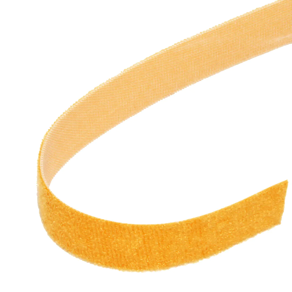 VELCRO Klettstreifen Rolle 25 m gelb