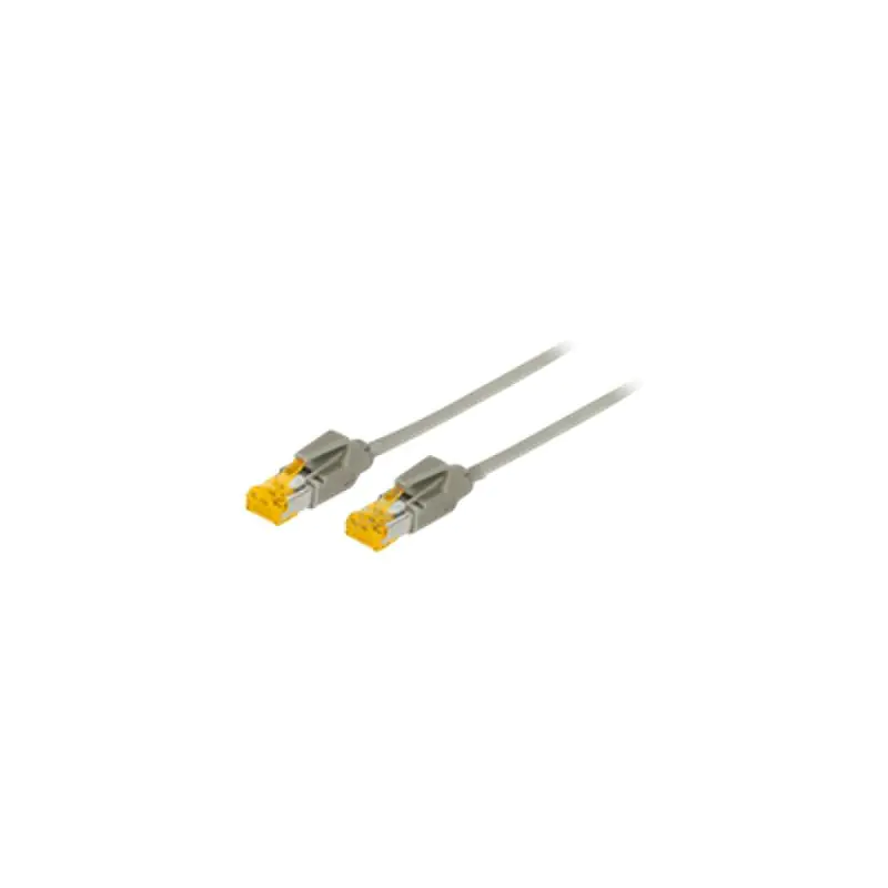 exertis Connect - Patch-Kabel - RJ-45 (M) zu RJ-45 (M) - 50 cm - SFTP - CAT 6a - halogenfrei - Grau exertis Connect - Patch-Kabel - RJ-45 (M) zu RJ-45 (M) - 50 cm - SFTP - CAT 6a - halogenfrei - Grau