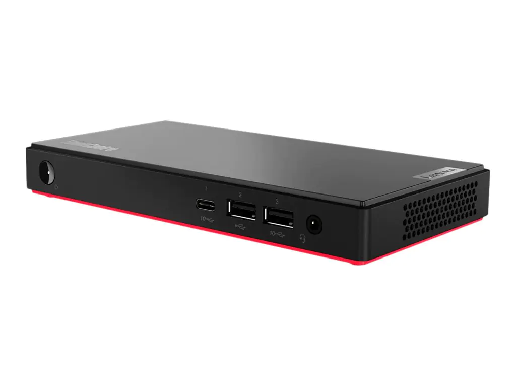 Lenovo ThinkCentre M75n 11G4 - Thin Client - Nano - 1 x Ryzen 3 Pro 3300U / 2.1 GHz - RAM 8 GB - SSD 128 GB - NVMe - AMD Radeon Vega 6 - 1GbE - Lenovo Terminal Operating System V2 - Monitor: keiner - Tastatur: Deutsch - Iron Gray (obere Abdeckung), Schwar