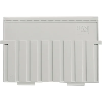 HAN Stützplatte 9025-11 DIN A5 quer Polystyrol lichtgrau
